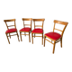 Set of 4 vintage bistro chairs