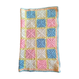 Crocheted baby plaid cover