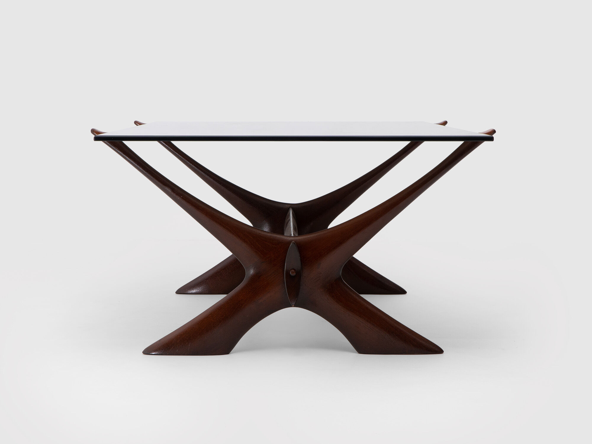 Illum Wikkelso teak coffee table edited by Soren Willadsen