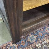 Bonnetière rustique en chêne 19ème