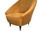 Italian 1936 pair of armchairs attributed to Gio’ Ponti “ Triennale “