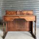 Old tiered counter desk, handcrafted from solid wood.