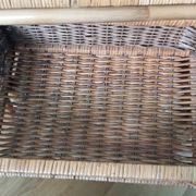 Rattan and wicker chest of drawers