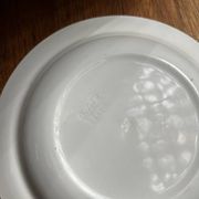 6 assiettes à soupe 1940/50