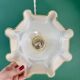 Vintage yellow opaline pendant light