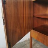 Vintage storage cabinet from the 60s, walnut.