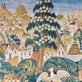 Tapestry "The Bestiary", Robert Four Factory, Aubusson, 20th century