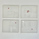 Quadriptych by Massimo Silveri