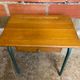 Bureau Ecolier MULLCA MCA 321 de Jacques Hitier Pieds Tube Métal & Bois