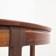 Scandinavian extendable dining table by Jacques Hauville - 1970