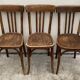 Lot de 3 chaises bistrots anciennes