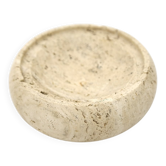 Travertine bowl or piece tray, 1970s