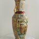 Antique Japanese Satsuma vase, 19th - early 20th century, decorated with geishas.