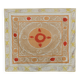 Hand knotted rug, vintage Turkish rug 152x175 cm