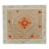 Hand knotted rug, vintage Turkish rug 152x175 cm