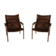 Pair of easy chairs model HE1106 for Strässle, Switzerland
