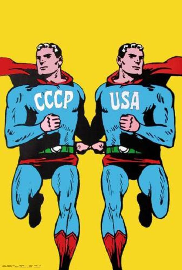 Affiche art cccp art usa Roman Cieslewicz