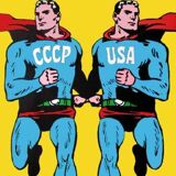 Roman Cieslewicz displays art cccp - art usa