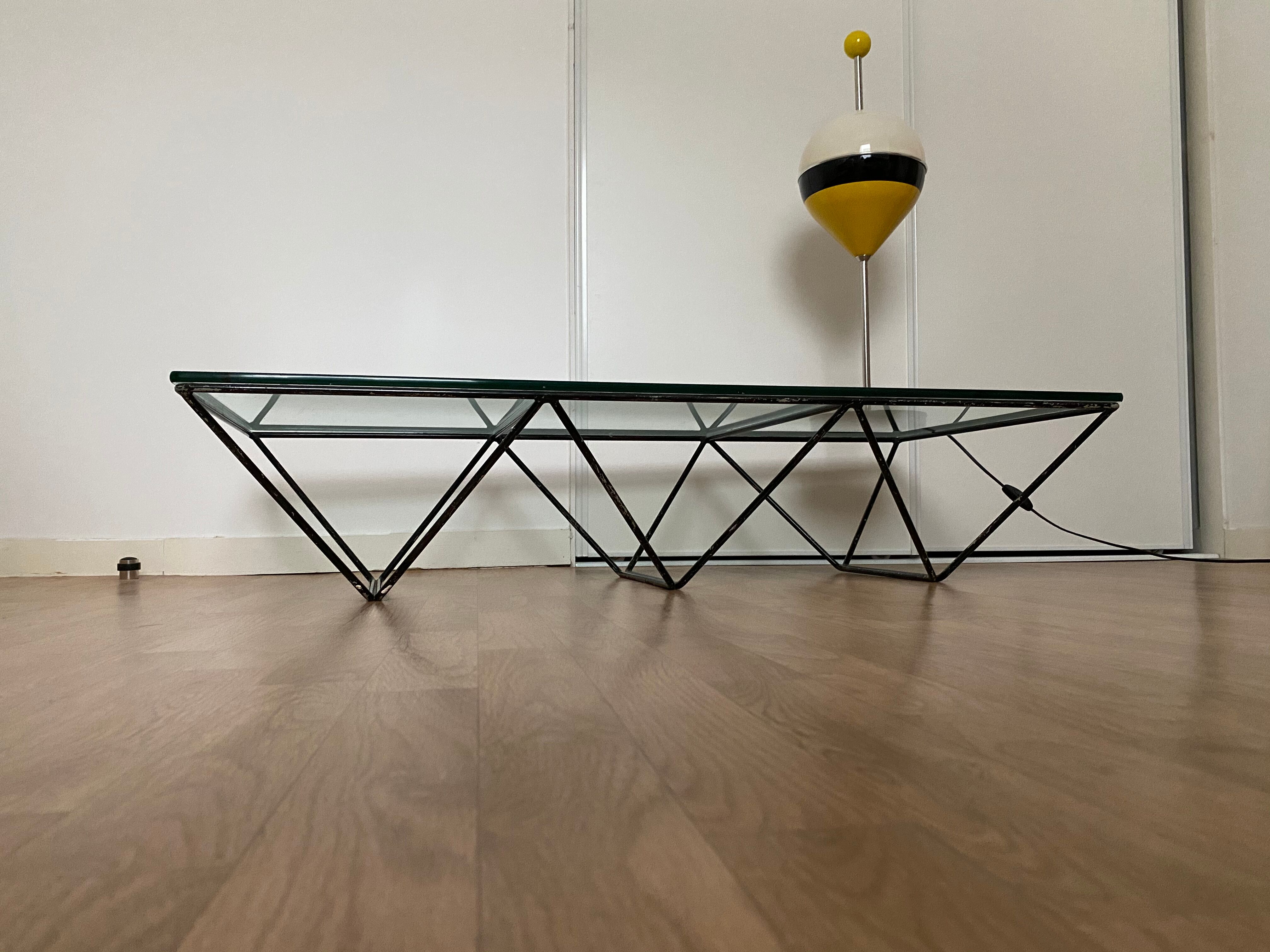 Paolo piva 80s coffee table for B-B Italia.