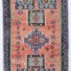 Tapis Kilim anatolien couleur carrelage 6x9, tapis Kilim turc, 174x279Cm