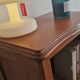 Vintage wooden bedside table