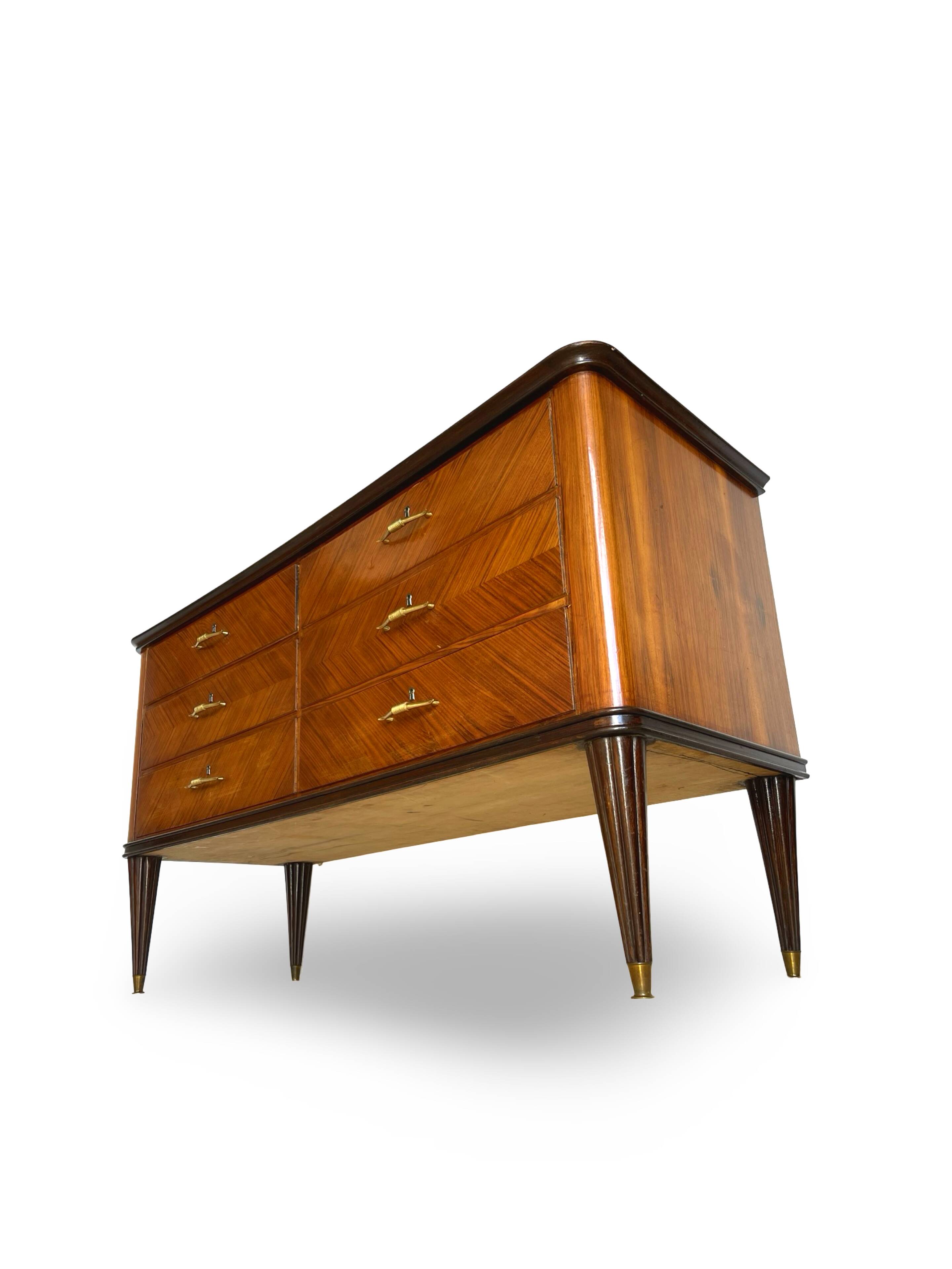 An Italian chest of drawers from the mid-20th century.