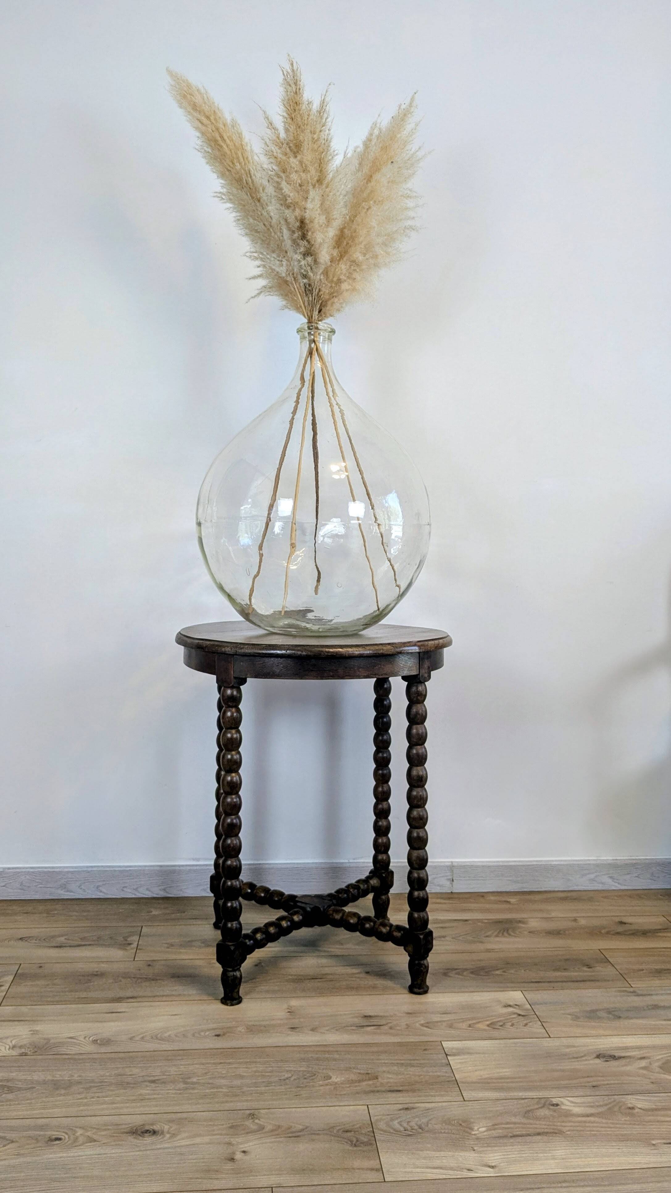 Antique transparent 60L jar, country spirit.