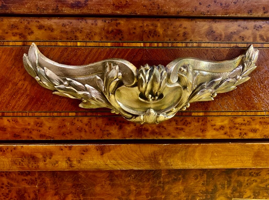 Buffet art deco period 1920 marquetry of rosewood and precious woods