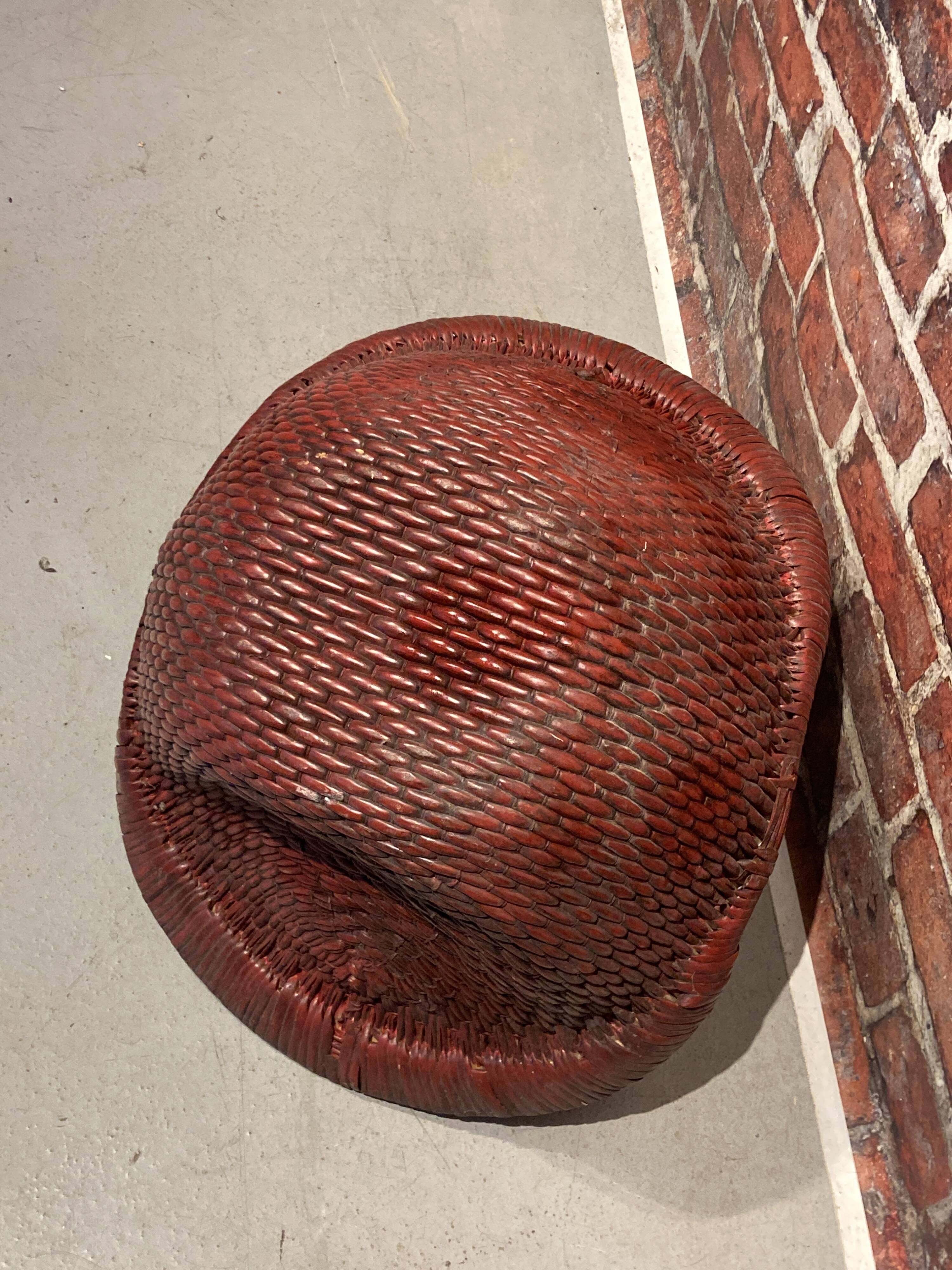 19th century China basket