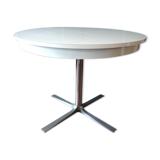 Vintage round table with extensions 1970