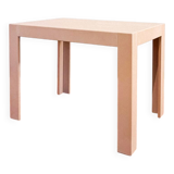 Jean-michel frank - leather-covered side table