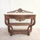 Console from the Napoleonic III era in walnut.