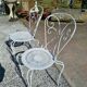 Iron garden chairs