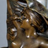 Pair of Regulate Vases, signed L. Moreau – Late 19th century