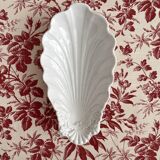 Antique porcelain shell ramekin dish