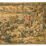 Tapestry depicting a hunting scene