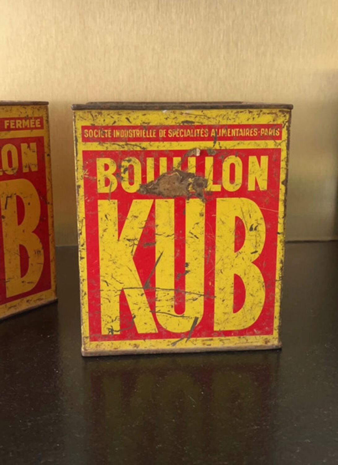 2 KUB metal boxes