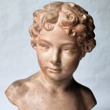 Bust of child of Henry Bargas