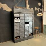 Furniture with flap and steel curtain circa 1930