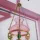 Neo-Louis XV style chandelier - Brass and blown glass