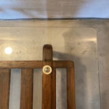 Scandinavian glass and teak table