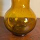 Bubble glass vase from biot france glassworks