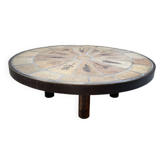 Capron ceramic herbarium coffee table