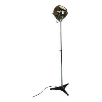 Glass floorlamp "Globe 2000" by F. Ligtelijn for RAAK Amsterdam, 1960