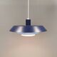 Lampe suspendue, conçue par Bent Karlby pour la société danoise LYFA en 1968, modèle Troika.