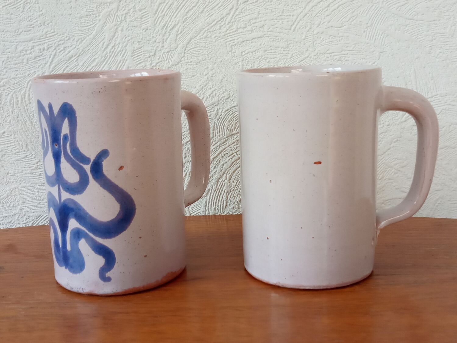 Two ceramic mugs