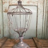 Decorative metal bird cage