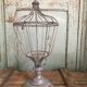 Cage oiseaux decorative en métal