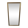 Large beveled mirror with gold frame