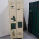 Old double metal workshop locker room